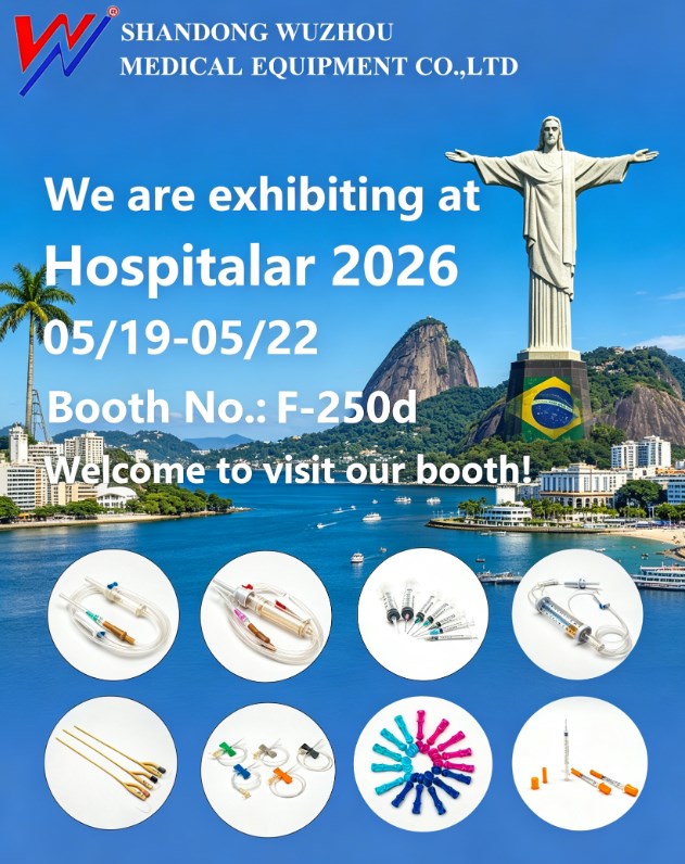 Shandong Wuzhou Medical Equipment Co., Ltd. vil stille ut på Hospitalar International Medical Exhibition 2026 i Brasil.